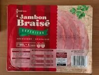 Mängden socker i Jambon braisé supérieur