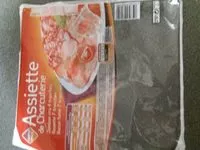 Mängden socker i Assiette De Charcuterie 250g Jambon Cru Rosette Bacon Fume
