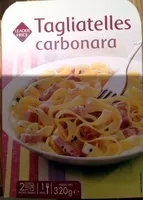 Mängden socker i Tagliatelles carbonara