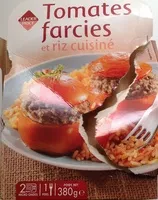 Mängden socker i Tomates farcies et riz cuisiné