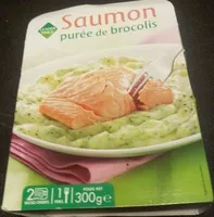 Mängden socker i Saumon purée de brocolis