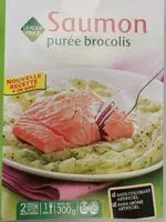 Mängden socker i Saumon purée brocolis