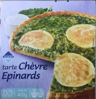 Mängden socker i Tarte Chèvre Epinards