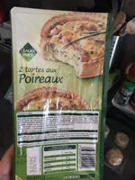 Mängden socker i Tarte aux Poireaux