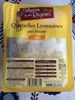 Mängden socker i Quenelles Lyonnaises pur beurre nature