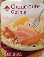 Mängden socker i Choucroute garnie