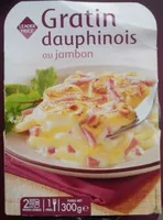 Mängden socker i Gratin dauphinois au Jambon