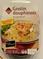 Mängden socker i Gratin dauphinois au jambon
