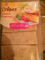 Mängden socker i Crepes jambon fromage