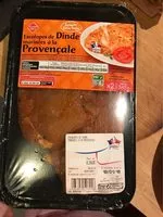 Mängden socker i Escalopes de dinde mariner à la provençale