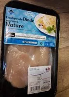 Mängden socker i Escalope de dinde marinées nature