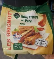 Mängden socker i Les Grignot' - Mini travers de porc nature