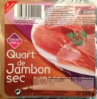 Mängden socker i Quart de Jambon Sec