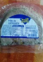 Mängden socker i Pate de campagne