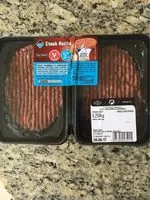 Mängden socker i Steack haché 5%