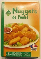 Mängden socker i Nuggets de poulet