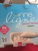 Mängden socker i Yaourt brassé nature