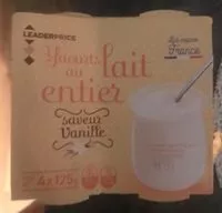 Mängden socker i Yaourt au lait entier saveur vanille