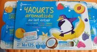 Mängden socker i Yaourts aromatisés