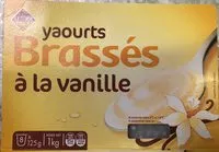 Mängden socker i Yaourts Brassés vanille