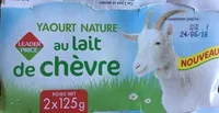 Mängden socker i Yaourt nature au lait de chèvre 