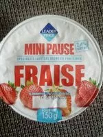 Mängden socker i Mini Pause Fraise