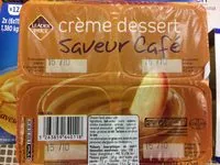 Mängden socker i Crème dessert saveur café