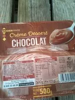 Mängden socker i Crème dessert au chocolat