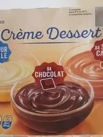 Mängden socker i Crème dessert