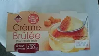 Mängden socker i Crème brulée aux oeufs frais