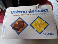 Mängden socker i Crème dessert