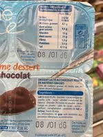 Mängden socker i Creme dessert chocolat