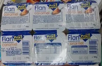 Mängden socker i Flan caramel (12 pots)