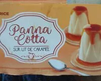 Mängden socker i Panna cotta sur lit caramel
