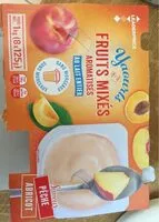 Mängden socker i Yaourt fruit mixés