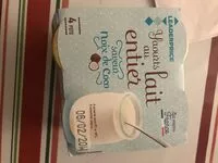 Mängden socker i Yaourts au lait entier saveur noix de coco