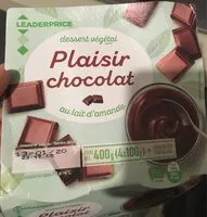 Mängden socker i Plaisir chocolat au lait d'amande