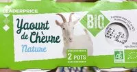Mängden socker i Yaourt de chevre nature