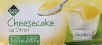 Mängden socker i Cheesecake au citron