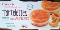 Mängden socker i Tartelettes aux Abricots