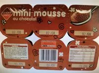 Mängden socker i Mini mousse au chocolat