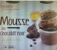 Mängden socker i Mousse au chocolat noir