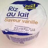 Mängden socker i Riz au lait