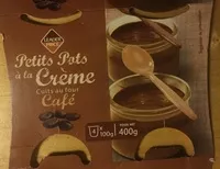 Mängden socker i Petits pots à la crème cuits au four café