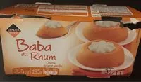 Mängden socker i Baba au Rhum Crème Vanillée