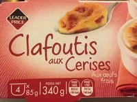Mängden socker i Clafoutis aux Cerises