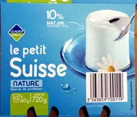 Mängden socker i Le petit Suisse, nature (10 % MG)