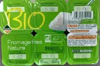 Mängden socker i BIO Fromage frais Nature