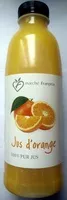Mängden socker i Jus d'Orange 100% pur jus