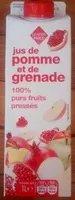 Mängden socker i Jus de pomme et de grenade 100% purs fruits pressés